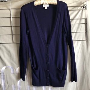 Gently Worn Loft Boyfriend Cardigan size M